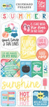  Sun Kissed Collection 6 x 12 Scrapbook Chipboard Phrases by Echo Park Paper 