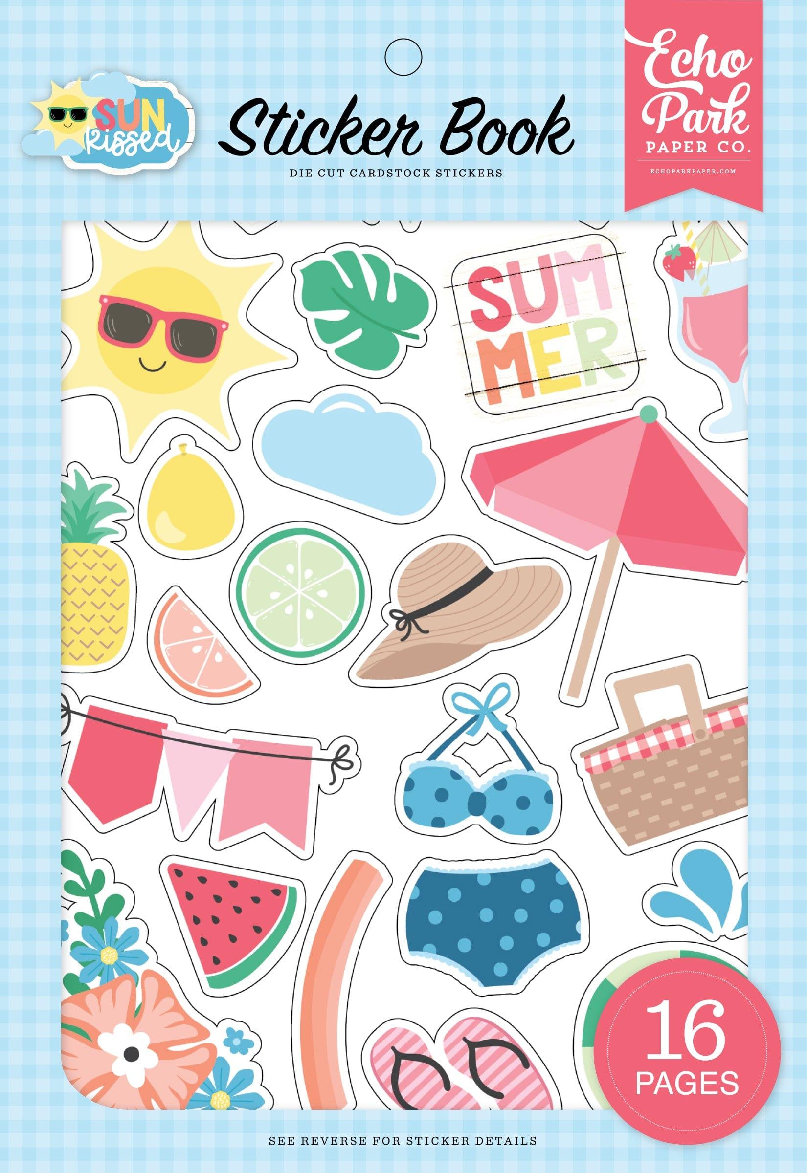 Sun Kissed Collection 5 x 7 Scrapbook Sticker Book by Echo Park Paper