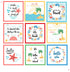 Quirky Quotes Collection Vacation Sayings Laser Cut Scrapbook or Card Embellishments by SSC Laser Designs -9 pieces