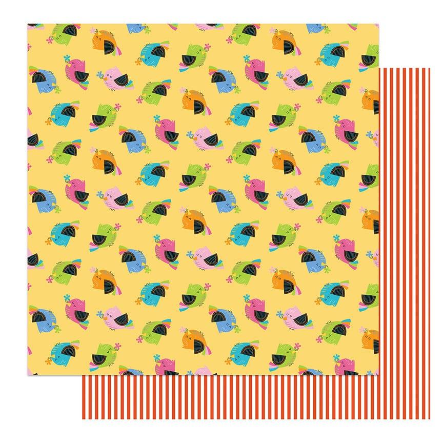 Snail Mail Collection Arigato 12 x 12 Double-Sided Scrapbook Paper by Photo Play Paper - Scrapbook Supply Companies