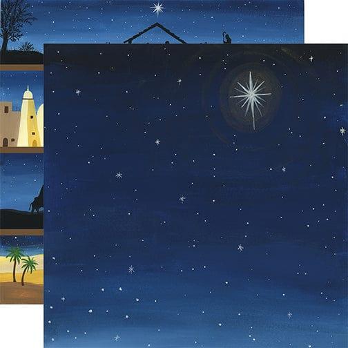 Silent Night Collection 12 x 12 Double-Sided Scrapbook Paper Kit & Sticker Sheet by Echo Park Paper - 13 Pieces - Scrapbook Supply Companies