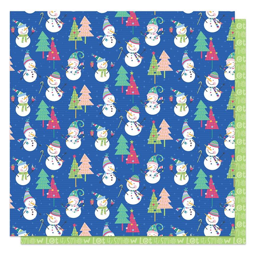 Snow Day Collection 12 x 12 Paper & Sticker Collection Pack by Photo Play Paper - Scrapbook Supply Companies