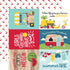 Slice of Summer Collection 6x4 Journaling Cards 12 x 12 Double-Sided Scrapbook Paper by Echo Park Paper