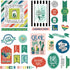 Stuck On You Collection Ephemera 5 x 5 Scrapbook Die Cuts by Photo Play Paper - Scrapbook Supply Companies