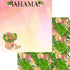 Exotic Tropics Collection Bahamas 12 x 12 Double-Sided Scrapbook Paper by SSC Designs
