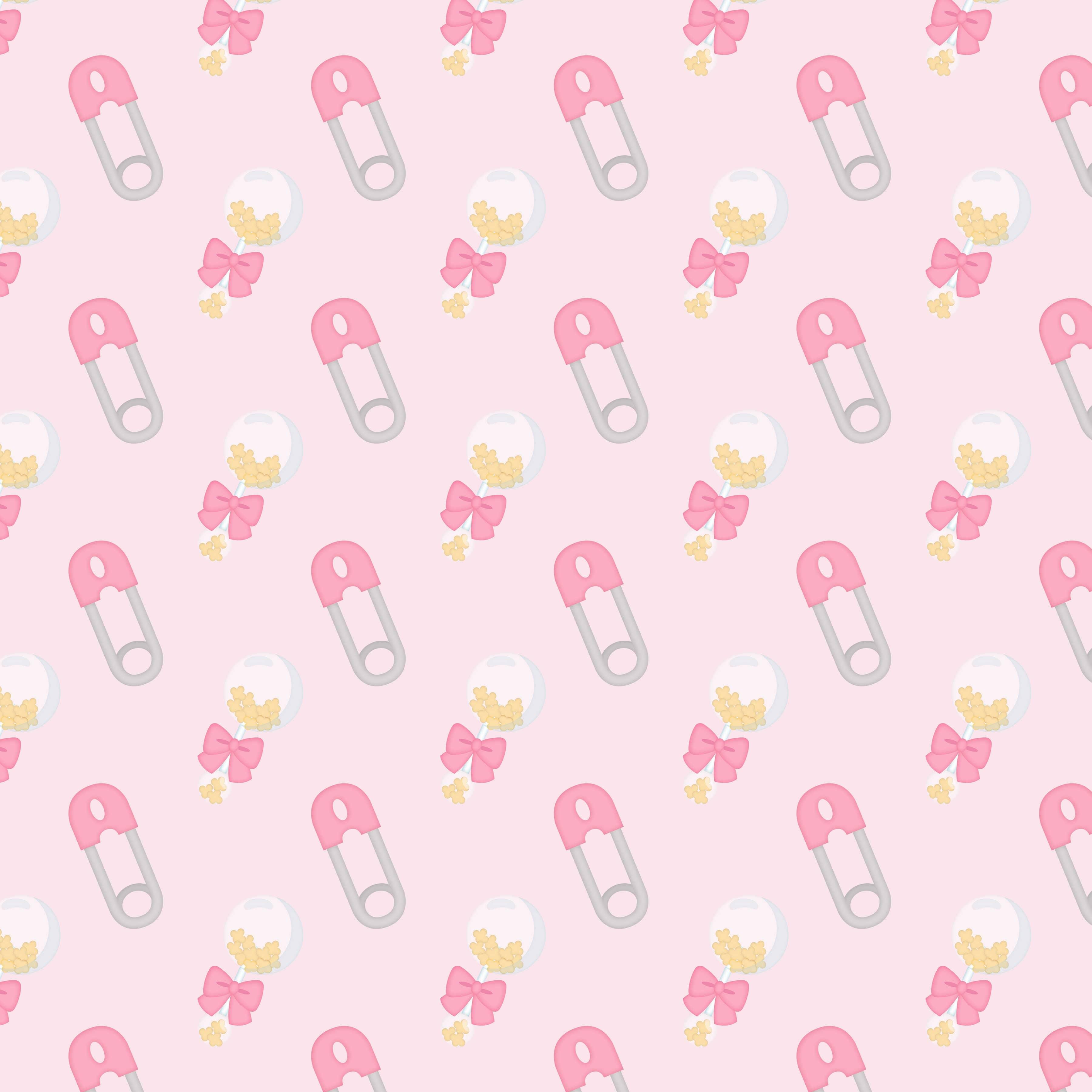 Ready To Pop Collection Pins & Rattles 12 x 12 Double-Sided Scrapbook Paper by SSC Designs - Scrapbook Supply Companies