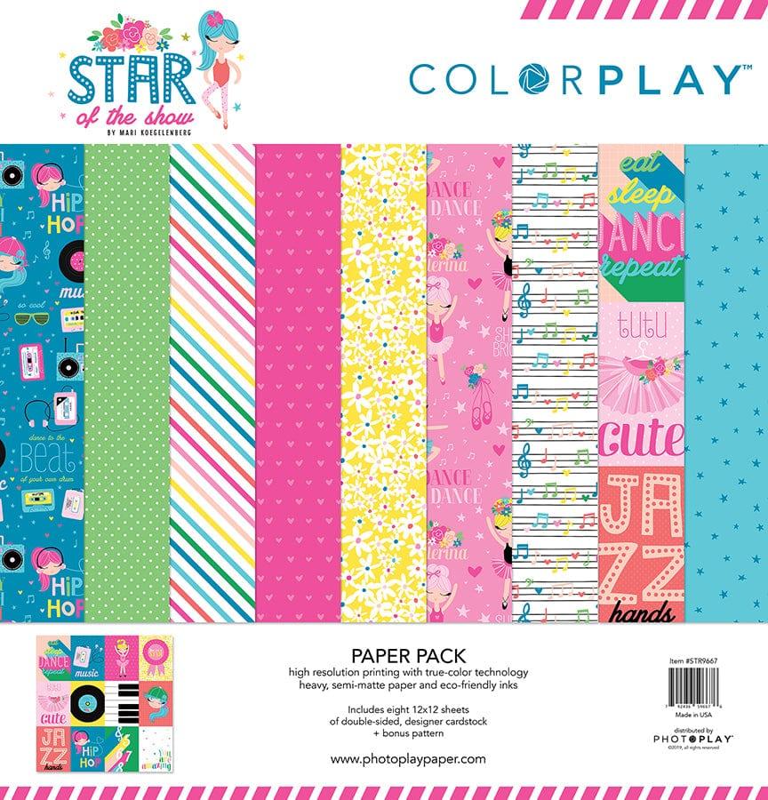 Star of the Show Collection 12 x 12 Paper & Sticker Collection Pack by Photo Play Paper