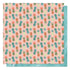 Ship To Shore Collection Pineapple 12 x 12 Double-Sided Scrapbook Paper by Photo Play Paper