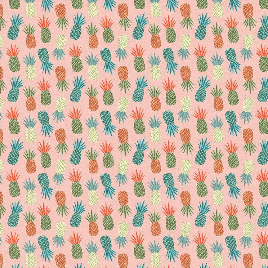 Ship To Shore Collection Pineapple 12 x 12 Double-Sided Scrapbook Paper by Photo Play Paper - Scrapbook Supply Companies