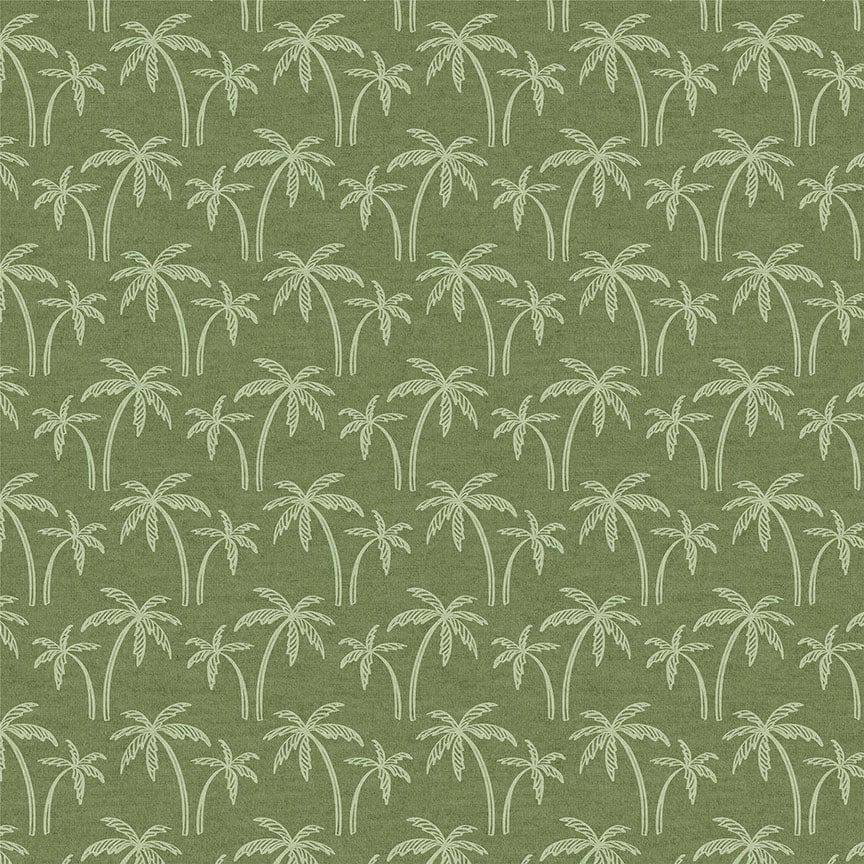 Ship To Shore Collection Palm Trees 12 x 12 Double-Sided Scrapbook Paper by Photo Play Paper - Scrapbook Supply Companies