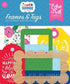 I Love Summer Collection 5 x 5 Frames & Tags Die Cut Scrapbook Embellishments by Echo Park Paper - Scrapbook Supply Companies