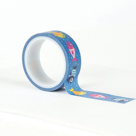 I Love Summer Collection Summer Splash Decorative Tape by Echo Park Paper - 15 Feet - Scrapbook Supply Companies