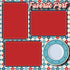 Sail Away (2) - 12 x 12 Premade, Printed Scrapbook Pages by SSC Designs - Scrapbook Supply Companies