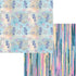 Gaynor Carradice's Mermaids & Seashells Collection Seahorse Shuffle 12 x 12 Double-Sided Scrapbook Paper by SSC Designs