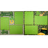 Shamrock Shenanigans 2 - 12 x 12 Pages, Fully-Assembled & Hand-Embellished 3D Scrapbook Premade by SSC Designs