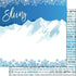 Winter Adventure Collection Skiing 12 x 12 Double-Sided Scrapbook Paper by Scrapbook Customs - Scrapbook Supply Companies