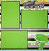 Toy Box Collection Space Ranger To Infinity Premade, Hand-Embellished 2 - 12 x 12 Scrapbook Page Premades by SSC Designs - Scrapbook Supply Companies