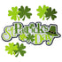 St. Patrick's Day Title 2 x 6.5 Scrapbook Laser Embellishments by SSC Laser Designs