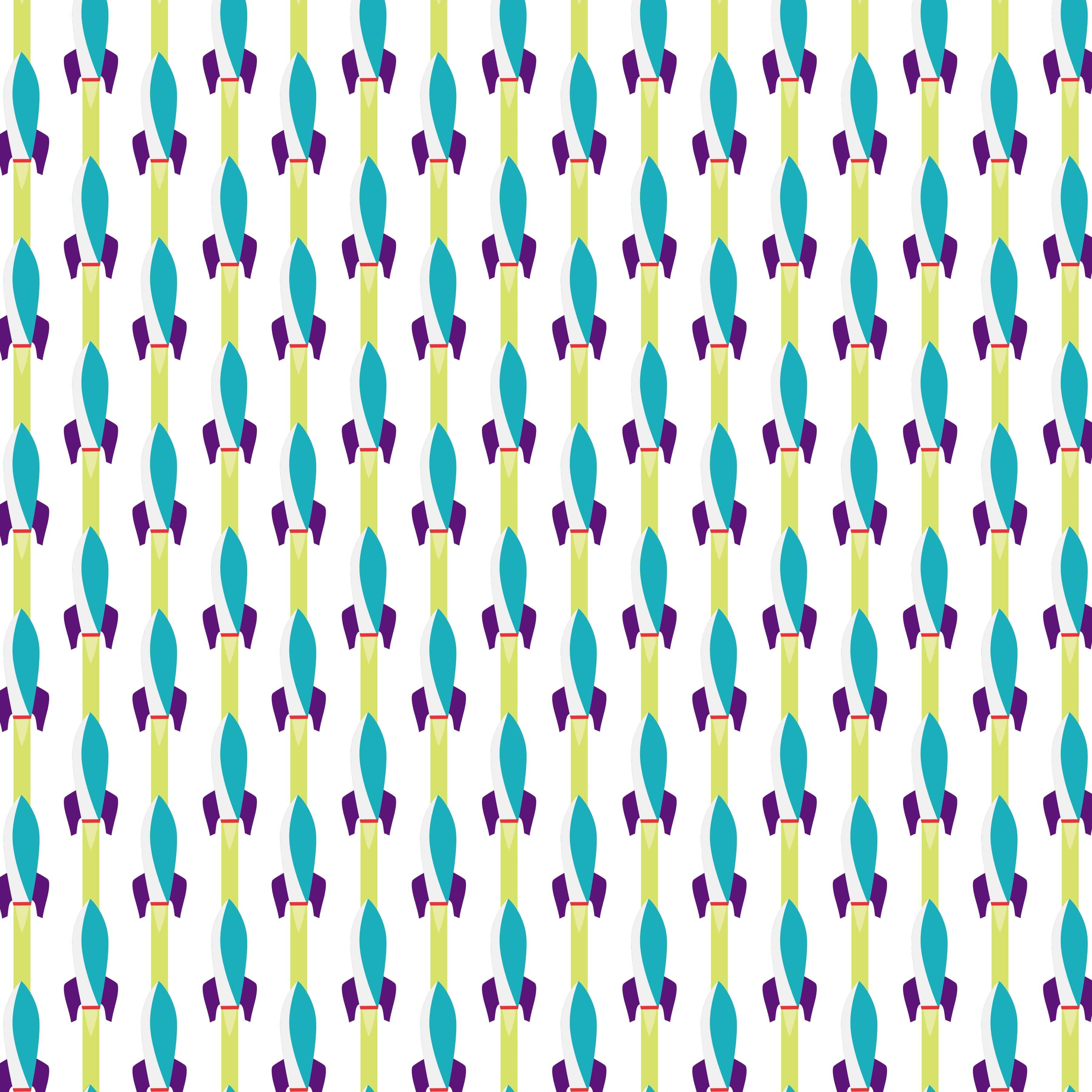 MNineDesign's Toy Box Collection Blast Off 12 x 12 Double-Sided Scrapbook Paper by SSC Designs - Scrapbook Supply Companies