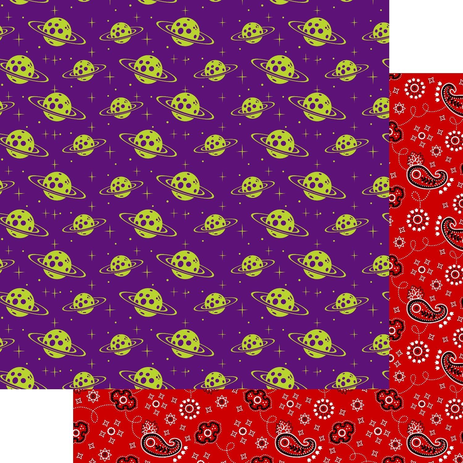 Toy Box Collection Planet Z 12 x 12 Double-Sided Scrapbook Paper by SSC Designs