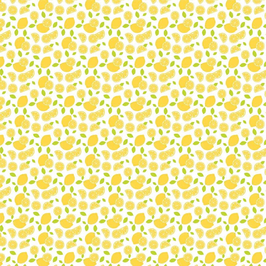Tulla & Norbert's Excellent Adventure Collection Lemonade 12 x 12 Double-Sided Scrapbook Paper by Photo Play Paper - Scrapbook Supply Companies