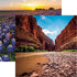 Texas Collection Big Bend National Park 12 x 12 Double-Sided Scrapbook Paper by Reminisce