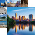 Texas Collection Downtown Austin 12 x 12 Double-Sided Scrapbook Paper by Reminisce