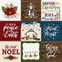 The First Noel Collection 4 x 4 Journaling Cards 12 x 12 Double-Sided Scrapbook Paper by Echo Park Paper - Scrapbook Supply Companies