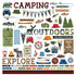 The Great Outdoors Collection 12 x 12 Cardstock Scrapbook Sticker Sheet by Photo Play Paper - Scrapbook Supply Companies