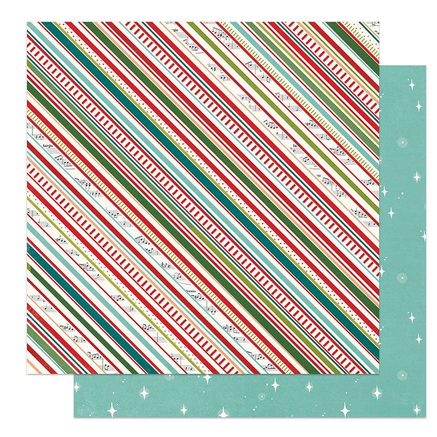The North Pole Trading Co. Collection Noel 12 x 12 Double-Sided Scrapbook Paper by Photo Play Paper
