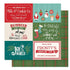 The North Pole Trading Co. Collection Sleigh Rides 12 x 12 Double-Sided Scrapbook Paper by Photo Play Paper