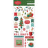 The North Pole Trading Co. Collection 6 x 12 Scrapbook Chipboard Stickers by Photo Play Paper