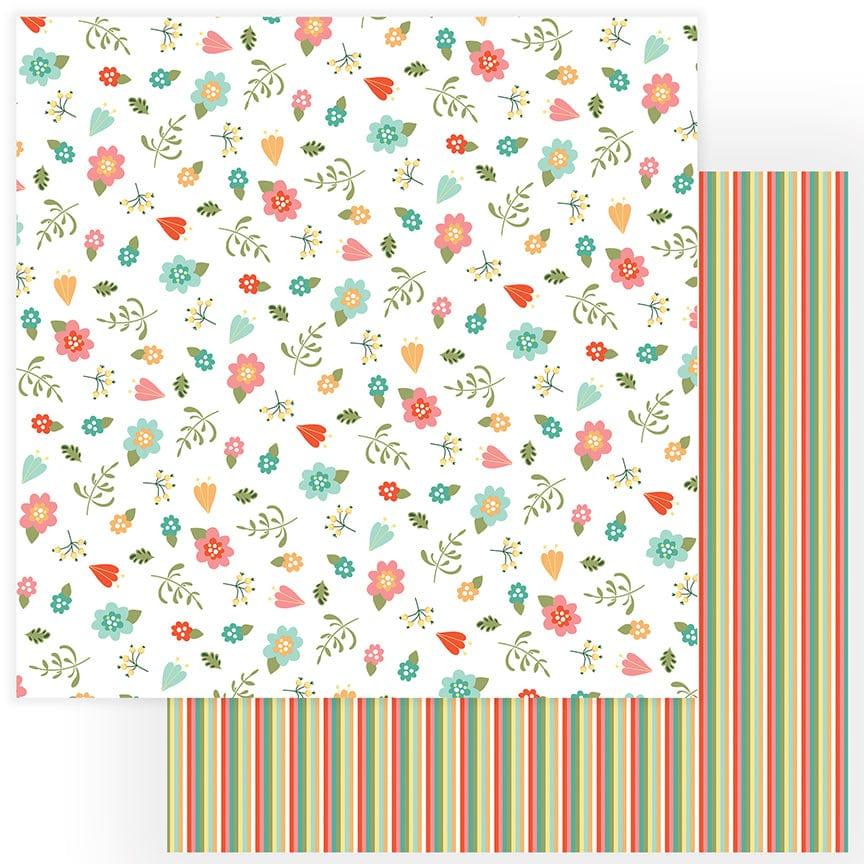 Tulla & Norbert Collection I Love Gnomes 12 x 12 Double-Sided Scrapbook Paper by Photo Play Paper - Scrapbook Supply Companies