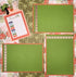 Tropical Paradise Premade Embellished Two-Page 12 x 12 Scrapbook Premade by SSC Designs - Scrapbook Supply Companies