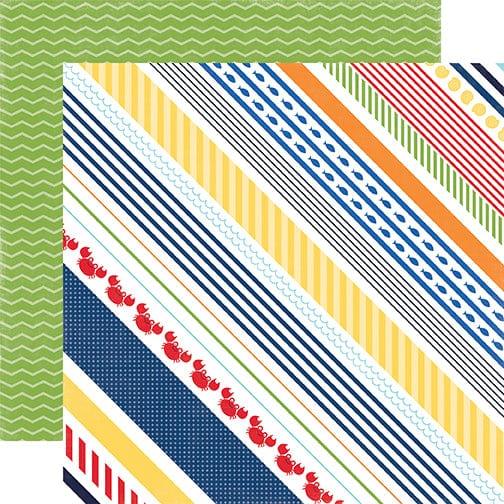 Under The Sea Collection 12 x 12 Double-Sided Scrapbook Paper Kit & Sticker Sheet by Echo Park Paper - 13 Pieces - Scrapbook Supply Companies