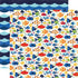 Under The Sea Collection 12 x 12 Double-Sided Scrapbook Paper Kit & Sticker Sheet by Echo Park Paper - 13 Pieces - Scrapbook Supply Companies