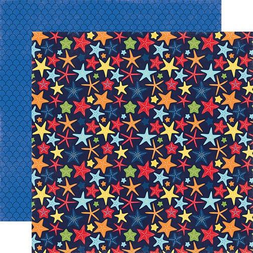 Under The Sea Collection 12 x 12 Double-Sided Scrapbook Paper Kit & Sticker Sheet by Echo Park Paper - 13 Pieces - Scrapbook Supply Companies