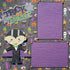 Monster Mash Collection Vampire & Witch Pre-Made Embellished Two-Page 12 x 12 Scrapbook Premade by SSC Laser Designs - Scrapbook Supply Companies