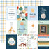 Welcome Baby Boy Collection 3x4 Journaling Cards 12 x 12 Double-Sided Scrapbook Paper by Echo Park Paper