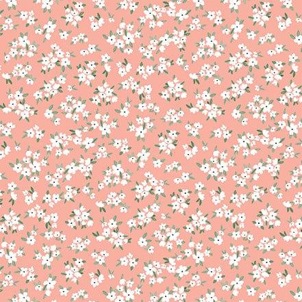 Welcome Baby Girl Collection 3 x 4 Journaling Cards 12 x 12 Double-Sided Scrapbook Paper by Echo Park Paper - Scrapbook Supply Companies