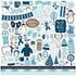 Winter Magic Collection 12 x 12 Scrapbook Sticker Sheet by Echo Park Paper - Scrapbook Supply Companies
