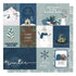Winter Chalet Collection Warm Winter Wishes 12 x 12 Double-Sided Scrapbook Paper by Photo Play Paper