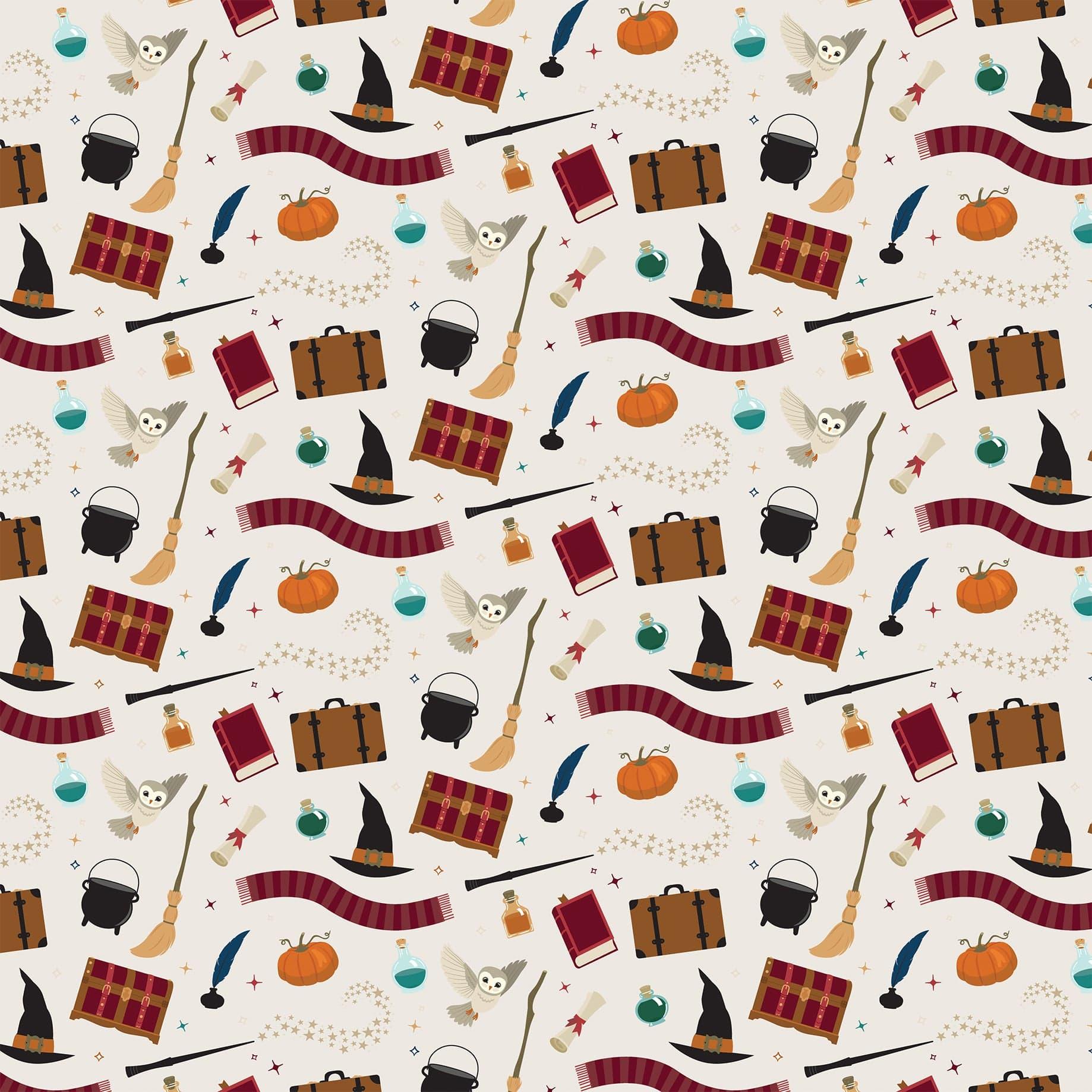 Witches & Wizards No. 2 Collection Pure Magic 12 x 12 Double-Sided Scrapbook Paper by Echo Park Paper - Scrapbook Supply Companies