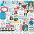 Alice In Wonderland 2 Collection 12 x 12 Scrapbook Sticker Sheet by Echo Park Paper - Scrapbook Supply Companies