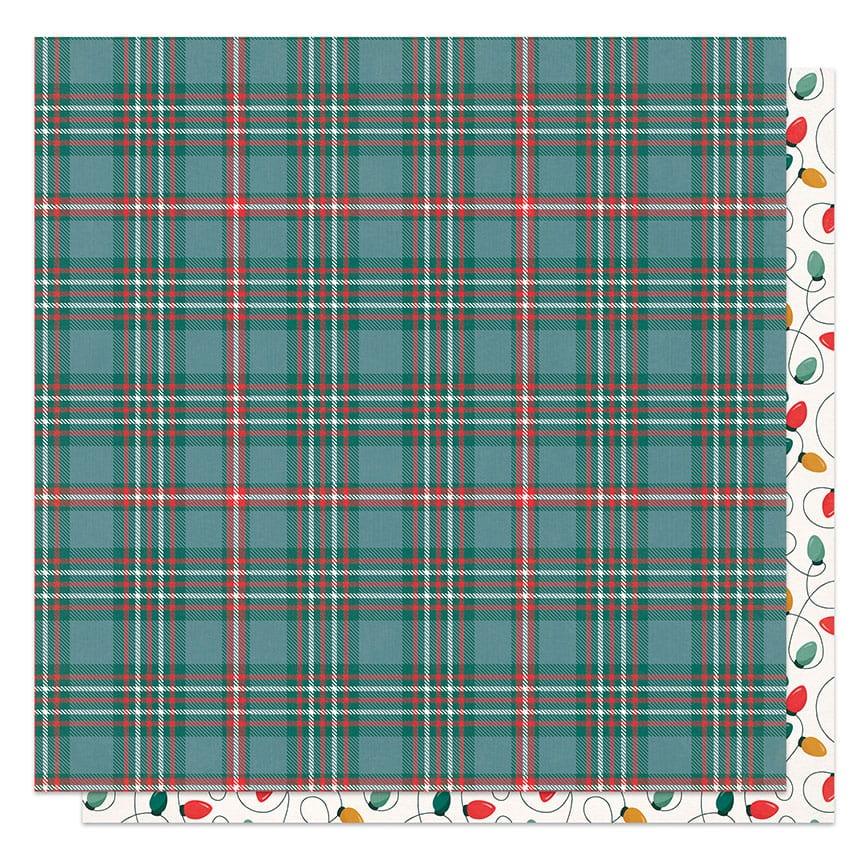 It's A Wonderful Christmas Collection Holiday Spirit 12 x 12 Double-Sided Scrapbook Paper by Photo Play Paper - Scrapbook Supply Companies