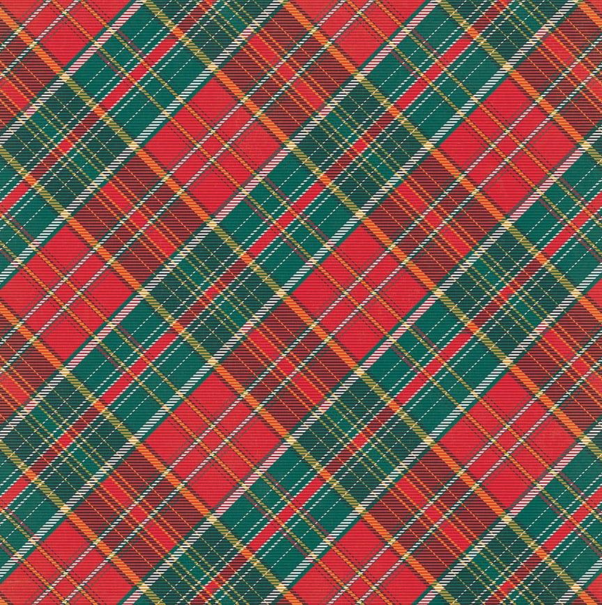 It's A Wonderful Christmas Collection Boughs Of Holly 12 x 12 Double-Sided Scrapbook Paper by Photo Play Paper - Scrapbook Supply Companies