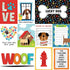 Bow Wow Collection Lucky Dog 12 x 12 Double-Sided Scrapbook Paper by Photo Play Paper - Scrapbook Supply Companies