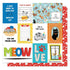 Meow Collection Purrfect 12 x 12 Double-Sided Scrapbook Paper by Photo Play Paper