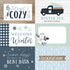 Winter Collection 6 x 4 Journaling Cards 12 x 12 Double-Sided Scrapbook Paper by Echo Park Paper - Scrapbook Supply Companies