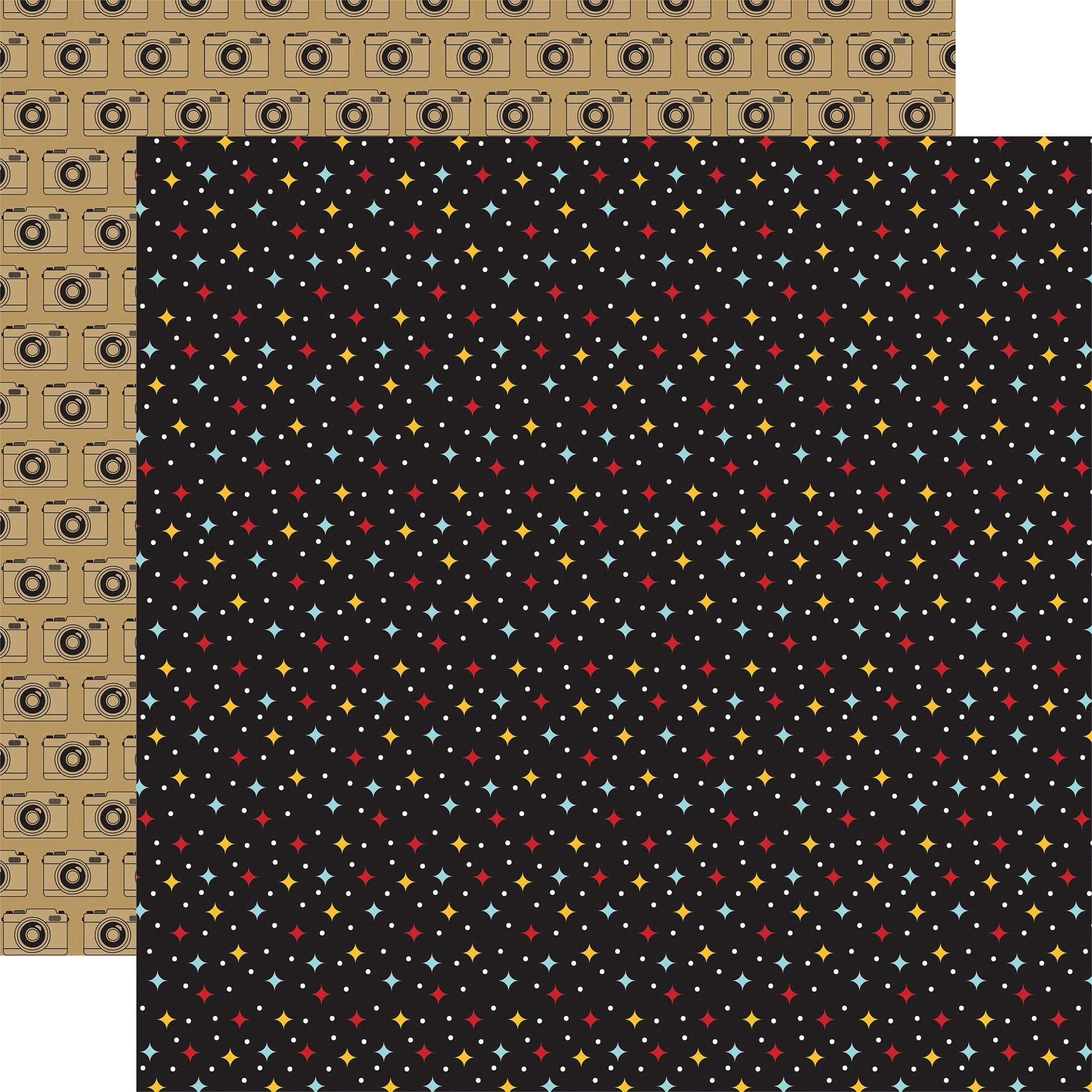 Wish Upon A Star 2 Collection Magic Sparkle 12 x 12 Double-Sided Scrapbook Paper by Echo Park Paper